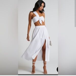 Showpo White Two- Piece Set